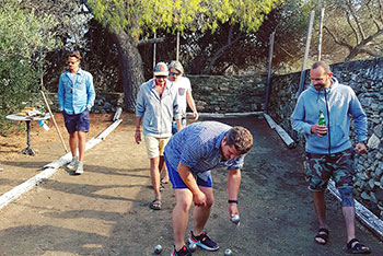 Playing games at Andromeda